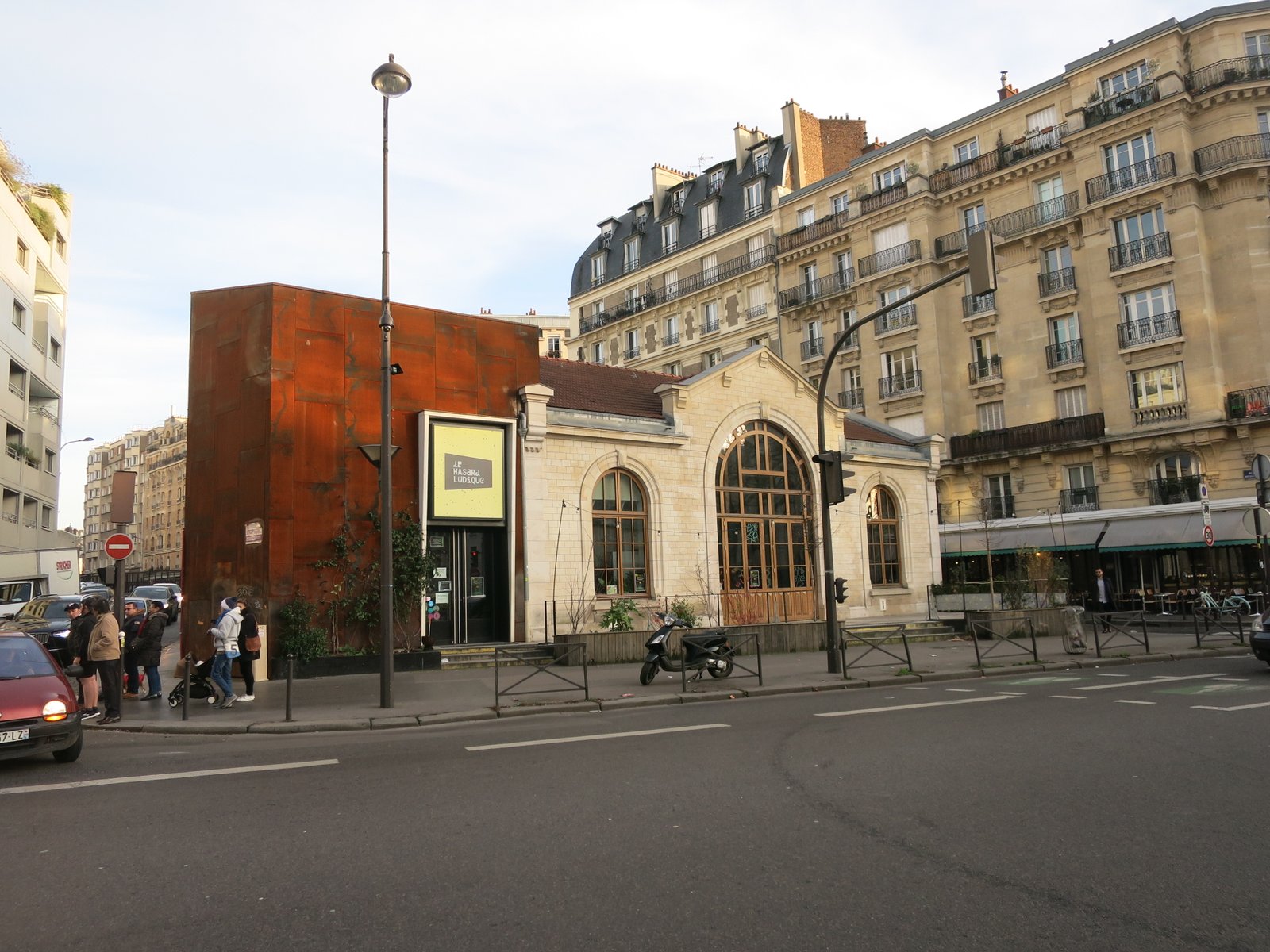 Détail du vestige Ancienne gare de l&rsquo;avenue de Saint-Ouen