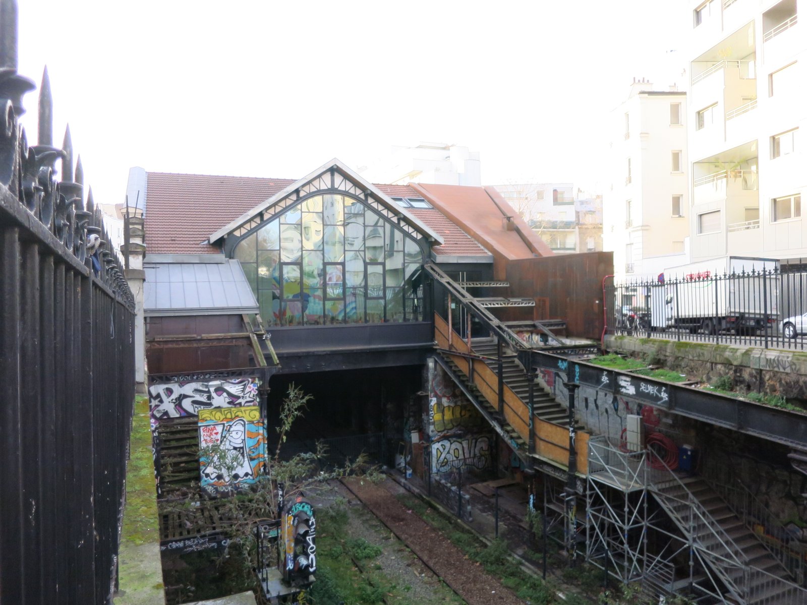 Ancienne gare de l&rsquo;avenue de Saint-Ouen