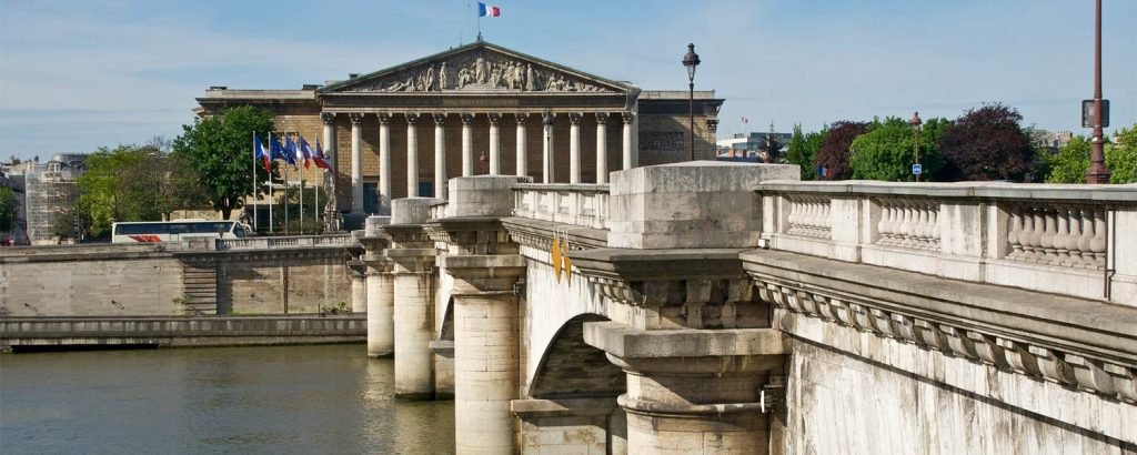 Paris · Le pont de la Concorde et le Palais Bourbon