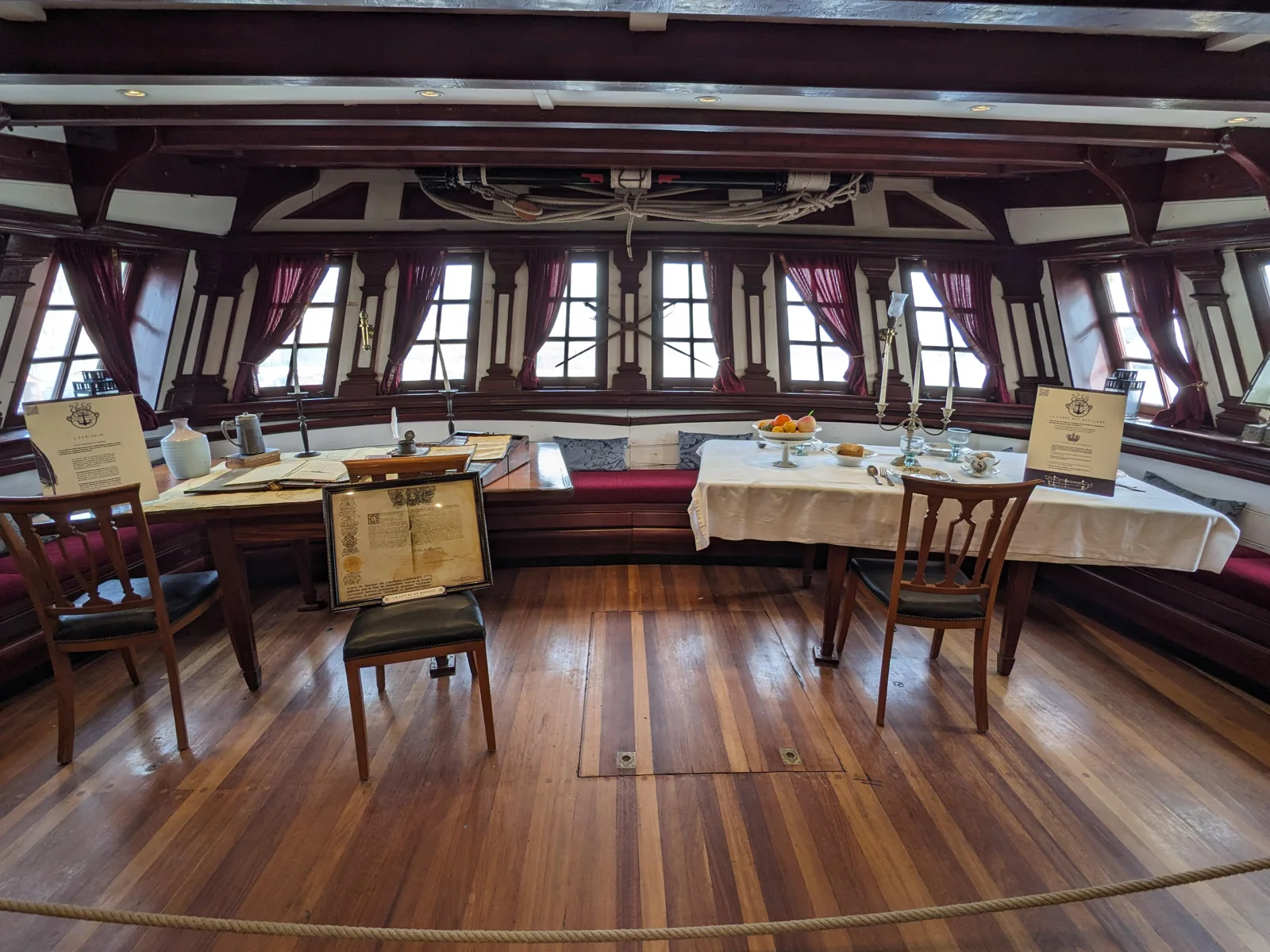 Intérieur de l’Étoile du Roy