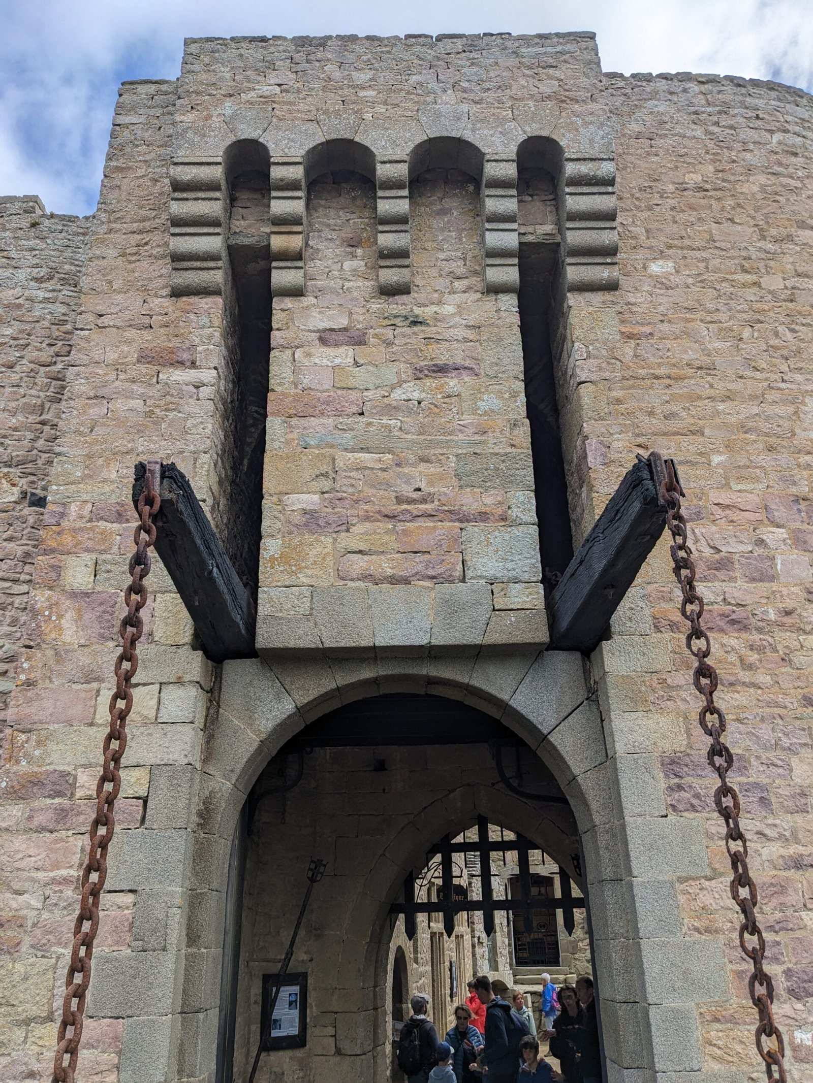 L’entrée du Fort La Latte était conçue comme une souricière