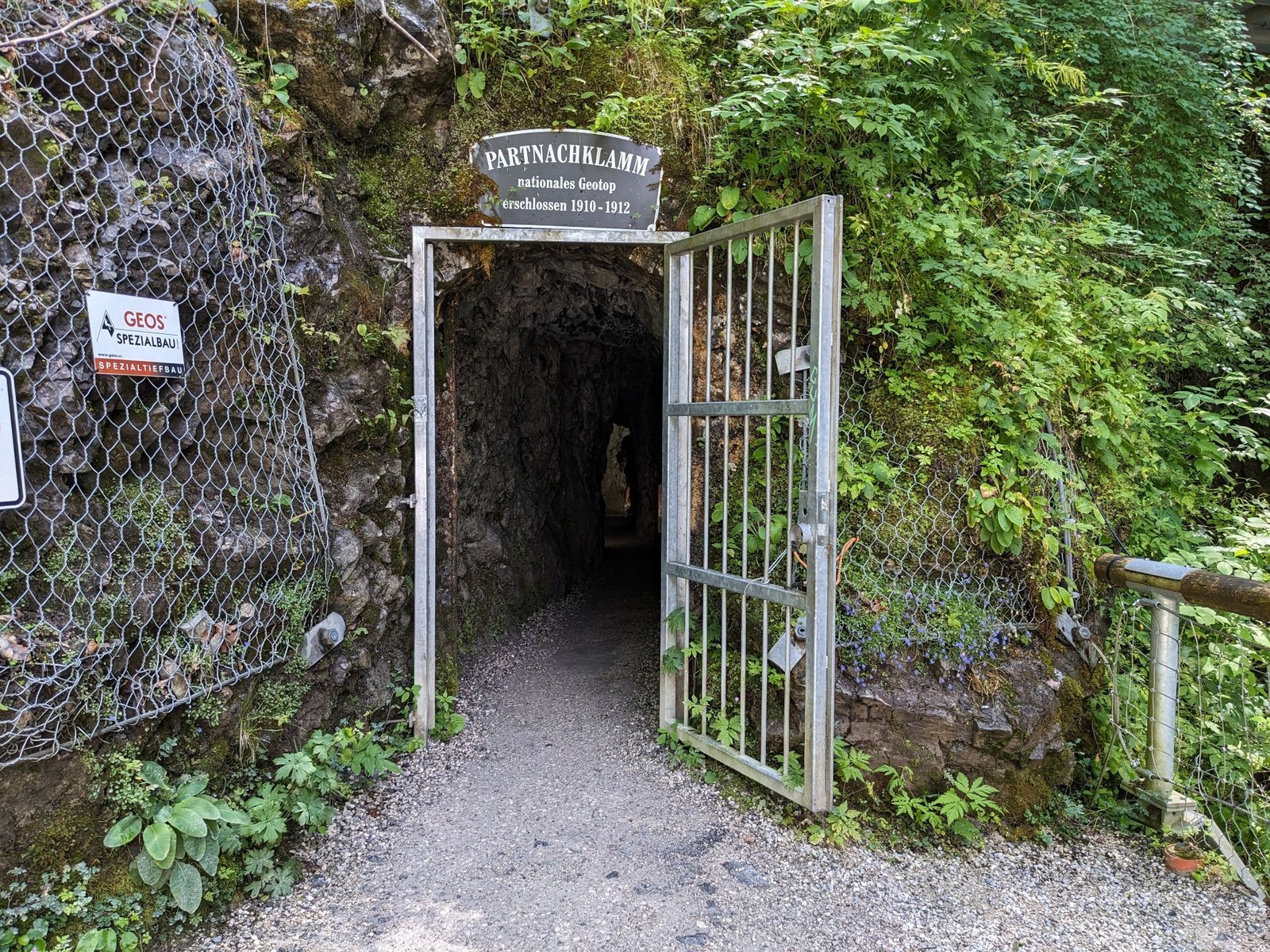 Partnachklamm : aux origines du passage dans la roche